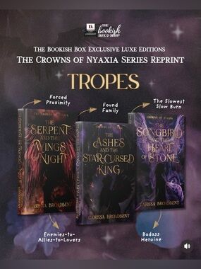 Crowns of Nyaxia Series — Bookish Box, Exclusive Luxe Hardcover Edition